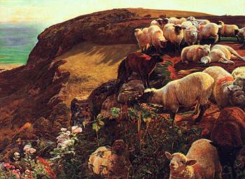 William Holman Hunt : On English Coasts